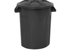 Cesto de lixo com tampa 100 litros