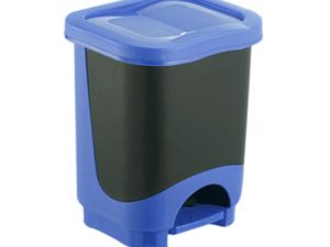 Lixeira com pedal 24 lt com cesto removível
